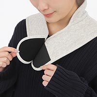 IFMC.（イフミック） 肩ウォーマー ライトグレー