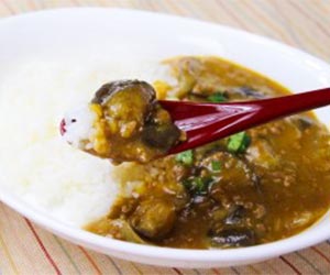 糀カレー　茄子キーマ