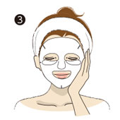 美容液マスクの使い方3