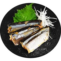 木川屋本店 国産さんま水煮 130g