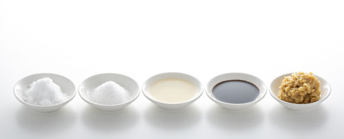 使われている調味料の一例