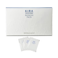 KIRA化粧品 キラ リフレッシュパック パウダーパック 40g（2g×20包） 専用ブラシ付き