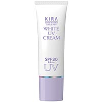 KIRA化粧品 キラ ホワイトUVクリーム 日やけ止めクリーム 25g