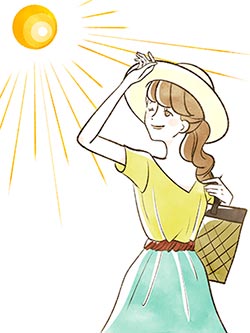 ビタミンDの太陽（紫外線）摂取