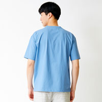 Liflance（リフランス） コンフォートドライTシャツ メンズ ブルー／M