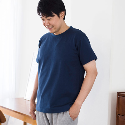 男性着用ユニセックス ネイビー