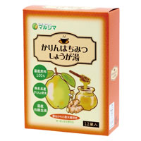 マルシマ かりんはちみつしょうが湯 箱／12g×12