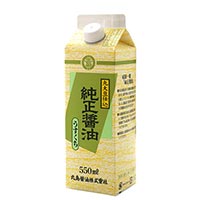 丸島 純正醤油 淡口（うすくち） 紙パック／550ml