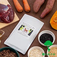 森から海へ 鹿のめぐみ 成犬用ドライフード一般食・猫用間食 100g