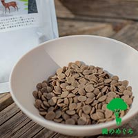 森から海へ 鹿のめぐみ 成犬用ドライフード一般食・猫用間食 100g