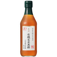 内堀醸造 美濃有機玄米黒酢 360ml