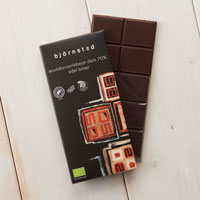 bjornsted（ビヨンステッド） オーガニックチョコレート  エクアドルダーク70％／100g
