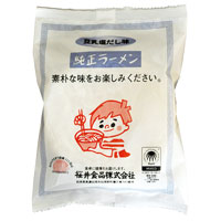 桜井 純正ラーメン 豆乳塩だし味 1食／104g