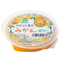 サンコー やわらか寒天 みかんゼリー 110g