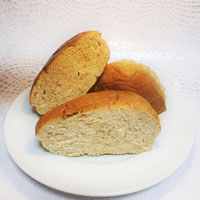ノースカラーズ オーガニック小麦粉のもっちりパン プレーン／1個