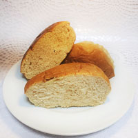 ノースカラーズ オーガニック小麦粉のもっちりパン プレーン／1個