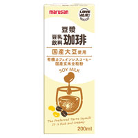 マルサン 豆ジャン（ドウジャン）豆乳飲料 珈琲/200ml