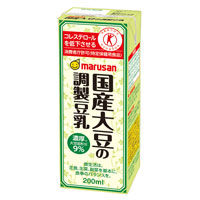 マルサン 国産大豆の調製豆乳 200ml