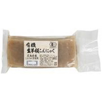 ムソー 有機生芋板こんにゃく・広島原料 250g