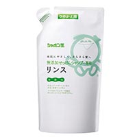 シャボン玉　無添加せっけんシャンプー専用リンス詰替用（420ml）