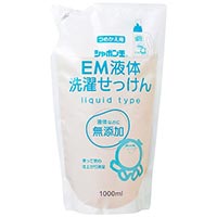 シャボン玉 EM液体洗濯せっけん 詰替 1000ml