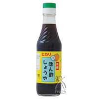 ヒカリ 有機・ぽん酢しょうゆ 250ml