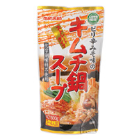 マルサン ピリ辛みそ味のキムチ鍋スープ 600g