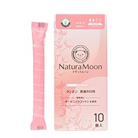 ナチュラムーン（NaturaMoon） タンポン 普通の日用・レギュラー/10個入り
