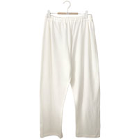 ナチュラルスタイル 葛衣（くずごろも） 葛和紙天竺パジャマ （ホームウエア） 淡雪 (オフホワイト）／M-L