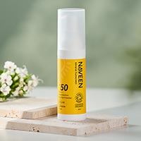 NAVEEN（ナヴィーン） ミネラルサンスクリーンSPF50 ライトベージュ 30ml