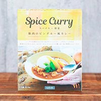 nutrth（なとりす） Spice Curry 豚肉のビンダルー風カレー 210g