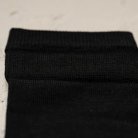 おひさまのぬくもり（天然シルク） 五本指薄手ソックス ブラック・S（23〜25cm）