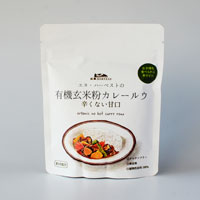 N・HARVEST（エヌ・ハーベスト） 有機玄米粉のカレールウ 辛くない甘口／100g