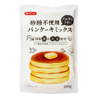 みたけ食品 砂糖不使用 グルテンフリーパンケーキミックス 200g