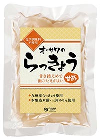 オーサワのらっきょう（甘酢） 80g