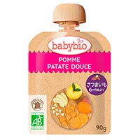 baby bio 有機ベビースムージー  アップル・スイートポテト／90g