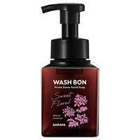 SARAYA（サラヤ） WASH BON（ウォシュボン）泡ハンドソープ スイートフローラル／本体280ml