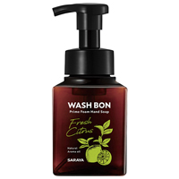 SARAYA（サラヤ） WASH BON（ウォシュボン）泡ハンドソープ フレッシュシトラス／本体280ml