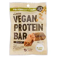 オーサワのVEGAN PROTEIN BAR プレーン・2本／約60g