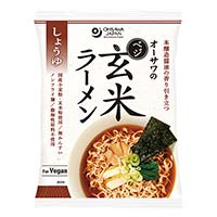 オーサワのベジ玄米ラーメン しょうゆ 112g（うち麺80g）