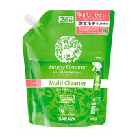 ハッピーエレファント 泡マルチクリーナー 詰替え用/800ml