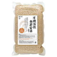 オーサワジャパン 国内産 有機活性発芽玄米 2kg