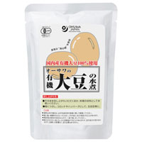 オーサワジャパン 有機大豆の水煮 230g（固形量140g）