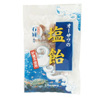 オーサワの塩飴 （石垣の塩入り） 80g（約20粒）