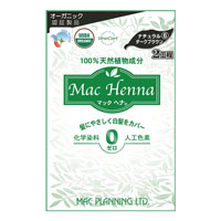 マックヘナ ヘナ ナチュラルダークブラウン‐6 ヘナ60g+インディゴ60g