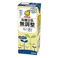 マルサンアイ 有機豆乳無調整 200ml