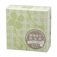 植物成分防虫剤 タンス用 森の香り 25包入（3g×25包）