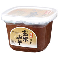 オーサワジャパン 有機立科玄米みそ 750g