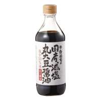 寺岡有機醸造 寺岡家の国産減塩 丸大豆醤油 480ml