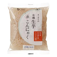 オーサワの 有機生芋糸こんにゃく 180g